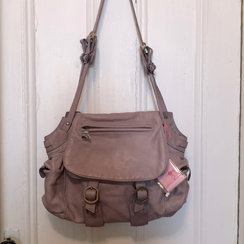 Anthropologie leather bag